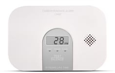 Housegard CA107 Kulilte Alarm - LED Display - Hvid