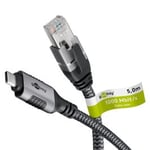 Goobay USB-A 3.1 till RJ45 Ethernet kabel - 5m