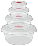 Argos Home Set of 4 Microwave Food Containers