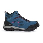 Regatta Women's Breathable Holcombe Waterproof Mid Walking Boots Moroccan Blue Red Violet, Size: UK5