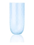 Harlequin Long Drink Home Tableware Glass Drinking Glass Blue Anna Von Lipa