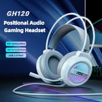 AOC GH120 Ultra - Comfort Over - Ear Wired Gaming Headset with Immersive Sound & RGB Lighting
