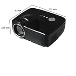 Portable LED Projector 1080P Full HD 1200 Lumens USB FHD SD Home Theater Projector LCD Projector