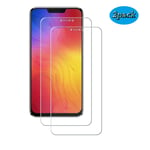 MSOSA Compatible with Screen Protector Lenovo Z5,[2 Pack] Ultra Clear /9H Hardness Tempered glass for Lenovo Z5