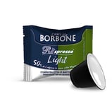 Caffè Borbone Respresso Light Blend - 50% less Caffeine than the Blue Blend - 100 Capsules - Compatible with Nespresso®* Coffee Machines for domestic use