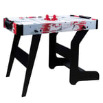prosport air hockeyspill 91x50 cm sammenleggbar airhockey table 91.4x50.2x66 foldable