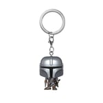 Funko Pop! Keychain: Star Wars: the Mandalorian Novelty Keyring - Collectable Mini Figure - Stocking Filler - Gift Idea - Official Merchandise - TV Fans - Backpack Decor