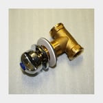 Duschblandare båt, 1/2" G (BSP), förkromad mässing