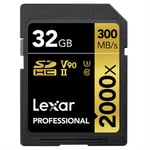Lexar SDHC Pro 32GB UHS-II V90 300MB/s