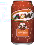 A&W Root Beer Canada 355ml x 12st