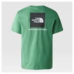 The North Face Mens S/S Red Box Tee (Grön (DEEP GRASS GREEN) Large)
