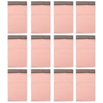 100 st förpackningspåsar Självhäftande förvaringspåsar Postpåsar (Rosa) (27X15cm, Rosa)