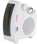 STAYWARM® 2000W Upright and Flatbed Fan Heater with 2 Heat Settings / Cool Blow 