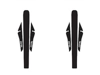 ZEFAL Pack Shield Lite M - Deux Garde-Boue de Selle pour Vélos de Route et Gravel, Blanc/Noir