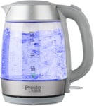 Tower Presto Glass Kettle Fast Boil Clear PT10040GRY