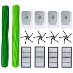 IUCVOXCVB Vacuum cleaner accessories Replacement Parts fit for IRobot fit for Roomba S9 (9150) S9+ S9 Plus (9550) S Series Robot Vacuum Cleaner Replenishment Kit (Color : Green)