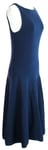 Ralph Lauren Dark Blue Dress Navy Size Medium to Large Julianna Cotton RRP £140