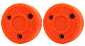 Better Hockey Green Biscuit Snipe Orange 2-pack