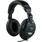 Deltaco HL-8 hodetelefon og headsett Hodetelefoner Koblet med ledninger (ikke trådløs) Hodebånd Musikk Sort