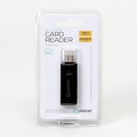 PLATINET CARD READER CZYTNIK KART PAMIĘCI microSD SD TYPE-C BLACK