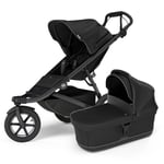 Thule Urban Glide 3 infant stroller bundle - black on black