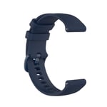 New Watch Straps 20mm Silicone Strap for Huami Amazfit GTS/Samsung Galaxy Watch Active 2 / Gear Sport(Navy Blue) Smart Wear (Color : Navy Blue)