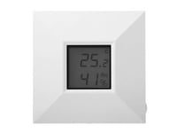 Nookbox Temperature Sensor, trådlös temperatur & fuktighetsgivare med display, ZigBee