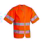 Varselväst Worksafe 5710170 Klass 3 Varselorange 2XS-XS