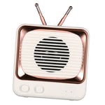 Gazechimp Retro Bluetooth Speaker Vintage FM Radio with Old Fashioned Classic Style - White