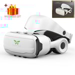 Shinecon VR lunettes casque 3D dispositif de réalité virtuelle casque Viar lunettes lentilles pour Smartphone téléphone portable intelligent visionneuse de réalité - Type With Box No Remote