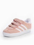 adidas Originals Girl's Infant Gazelle Trainers - Pink, Pink, Size 9 Younger