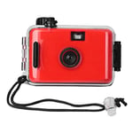 Qazwsxedc For you Lzw SUC4 5m Waterproof Retro Film Camera Mini Point-and-shoot Camera for Children (Black) XY (Color : Red)