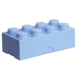 LEGO LUNCH / STORAGE BOX LIGHT BLUE KIDS SCHOOL / PLAYROOM TOY STORAGE FREE P+P