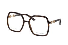 Gucci GG 0890O 002, including lenses, SQUARE Glasses, FEMALE