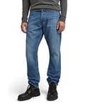 G-STAR RAW Men's Triple A Regular Straight Jeans, Blue (faded capri D19161-C779-D346), 33W / 30L