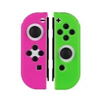 Switch Joy-Con Silicon Protect Cover (Green & Pink) ANS-SW014GP Answer 2017  FS