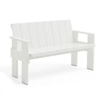 HAY Crate Dining Bench bänk lackad furu White