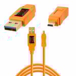 Tether Tools USB 2.0 kaapeli A - Mini B 8pin 4,6m