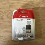 Genuine Canon CLI-551 CMYK Ink Cartridges Pixma MG5650 IP7250 MX925 BOX+BLISTER