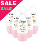 Dove Invisible Care Anti-Perspirant Deodorant Roll-On Water Lily Rose 6 x 50ml