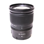 Nikon Used Z 24-70mm f/4 S mount lens