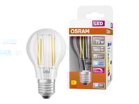 Osram Led Superstar - Led-Glödlampa Med Filament - Form: A60 - Klar Finish - E27 - 7.5 W (Motsvarande 75 W) - Klass D - Svalt Vitt Ljus - 4000 K