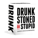 Asmodee Italy Drunk, Stoned or Stupid, Card Game, Prohibited for Minors under 18 Years (Italian Edition) 8416