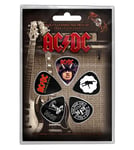 Badges AC/DC Highway / For Those / Let There / To Hell Plectrum Pack