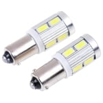 2st H6W Bax9s 433434 64132 64113 64111 LED Parkeringsljus Bakljuslampa 12v