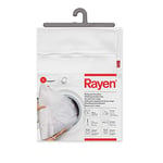 Rayen 6199.01 Bag protège Vos vêtements | avec Zipper Fermeture de la sécurité | Lave-Linge et séchoir | Blanc, 55 x 80 cm