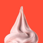 Strawberry Ice Cream Powder Mix 1.95Kg -Luxury Soft Serve For Ice Cream Machines