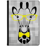 Azzumo Cartoon Geometric Giraffe Faux Leather Case Cover/Folio for the Apple iPad 10.2 (2020) 8th Generation