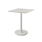 Cane-Line - Cafebordsunderrede - Go - Sand/bordsskiva 72X72 cm - Drop, Go - Sand - Småbord & Sidobord utomhus - Grå