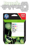 Genuine HP 364 Combo 4-pack Black/Cyan/Yellow/Magenta Inks for HP B110a - N9J73A